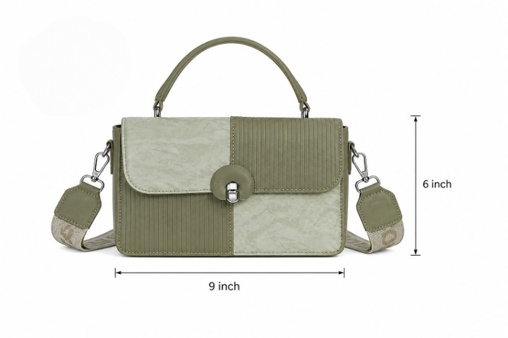 The Camden Dual-Tone Crossbody Bag