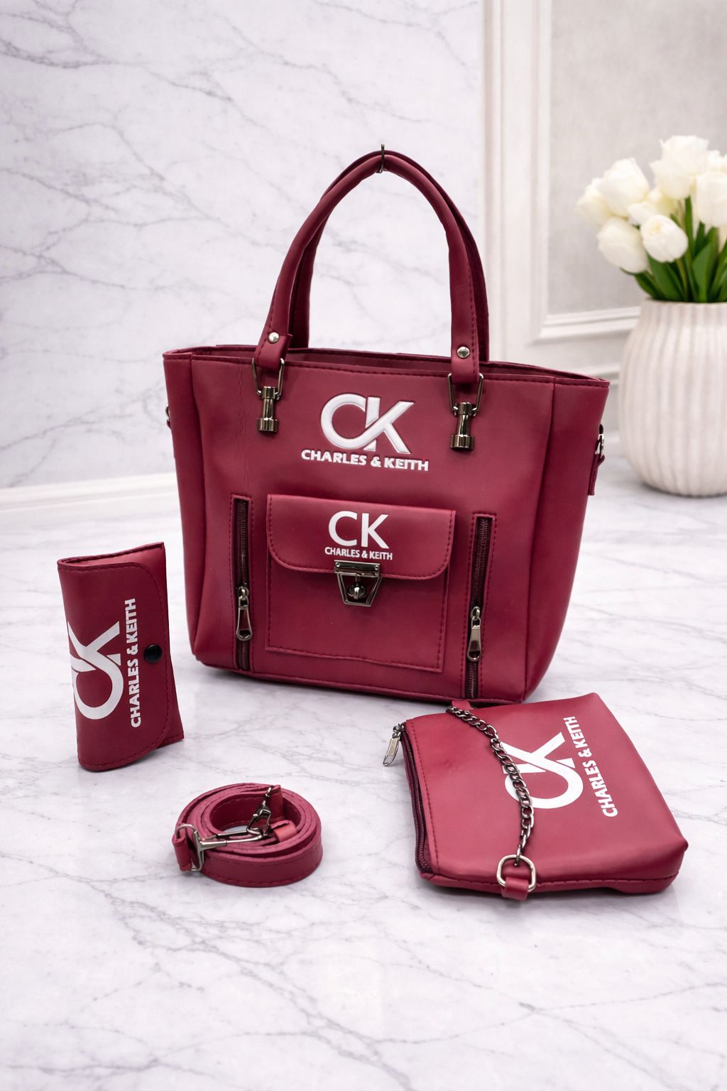 The Premium 3-Piece Handbag Set