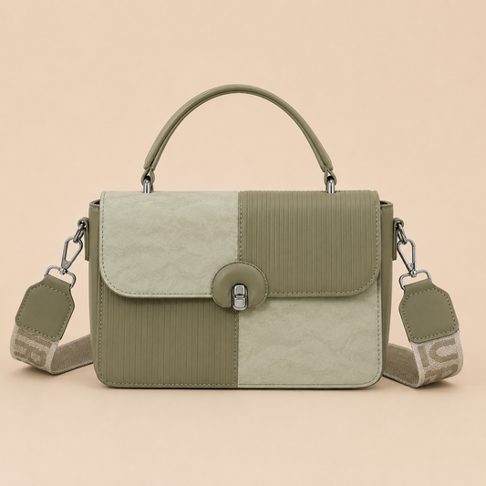 The Camden Dual-Tone Crossbody Bag