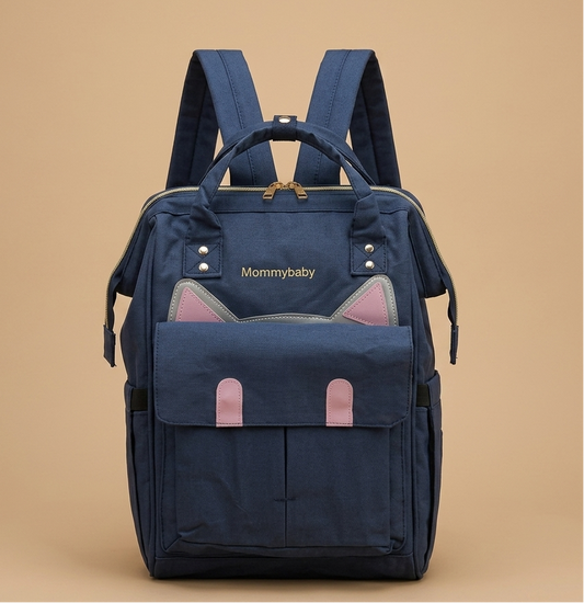 The Boston Diaper Backpack with Insulated Feeder Pouch