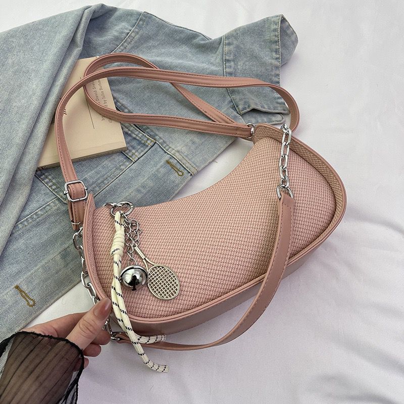 The Vienna Half-Moon Leather Sling Bag