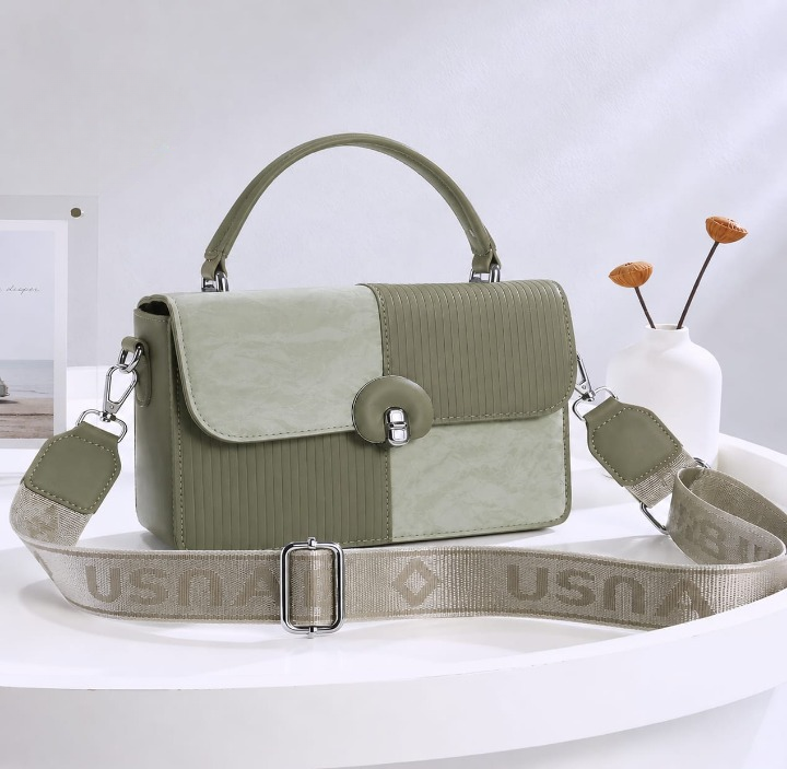 The Camden Dual-Tone Crossbody Bag