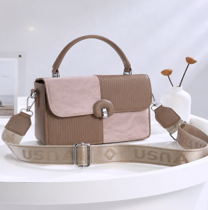 The Camden Dual-Tone Crossbody Bag