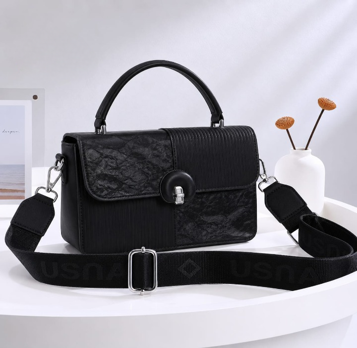 The Camden Dual-Tone Crossbody Bag