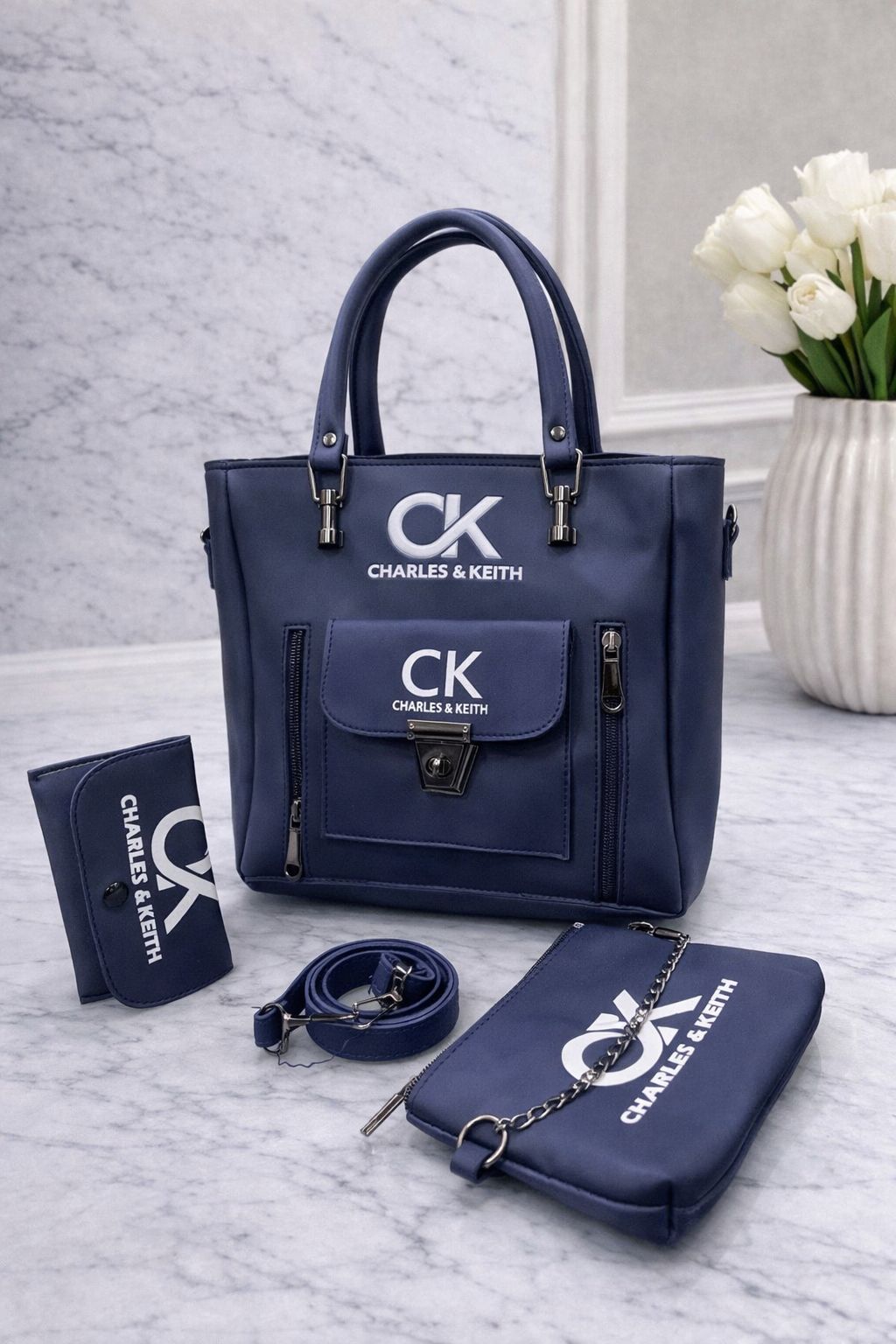 The Premium 3-Piece  Handbag Set