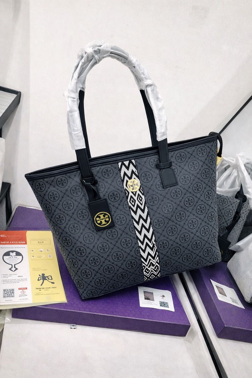 The Tory Signature Tote Bag