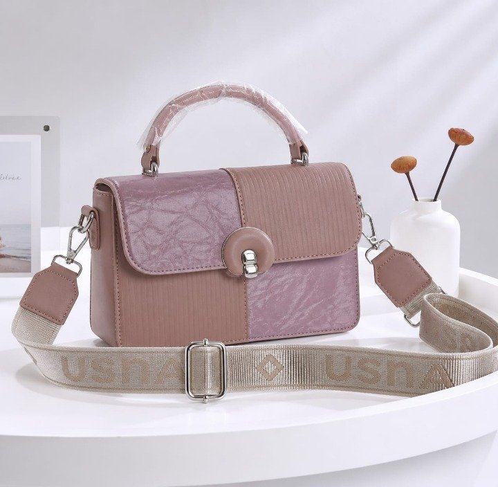 The Camden Dual-Tone Crossbody Bag